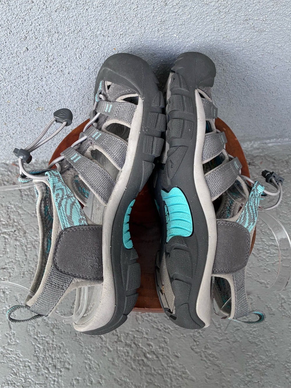 KEEN Newport H2 Waterproof Sport Sandals Gray Teal Women’s 8.5 - Picture 5 of 10
